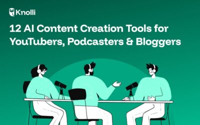 12 AI Content Creation Tools for YouTubers, Podcasters & Bloggers [2025]